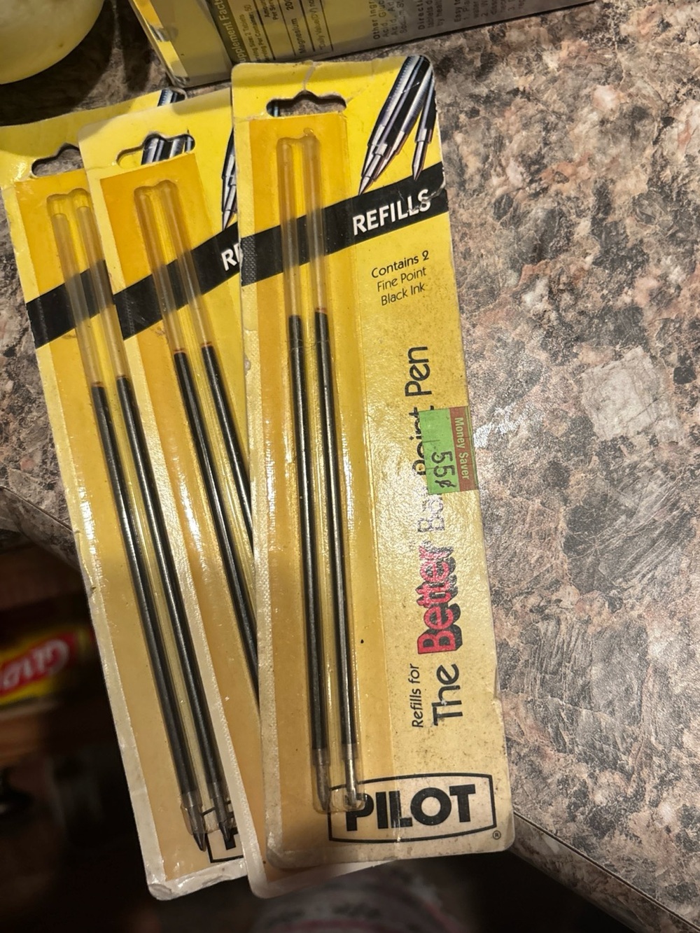 Lot of (3) packages pilot fine point refills-new-77215
